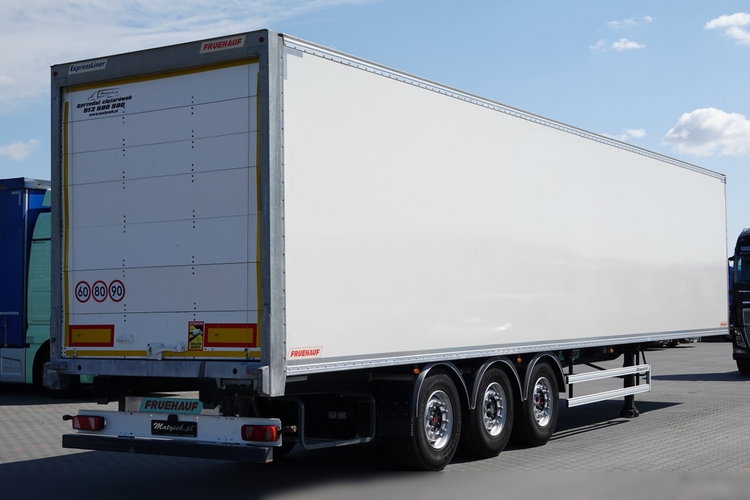 Fruehauf / KONTENER / KOFFER / MAŁO UŻYWANA / JAK NOWA / 2022 ROK / BARDZO MOCNA PODŁOGA: SZYNA-DESKA zdjęcie 7