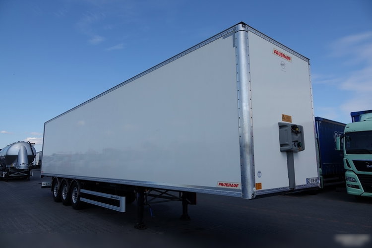 Fruehauf / KONTENER / KOFFER / MAŁO UŻYWANA / JAK NOWA / 2022 ROK / BARDZO MOCNA PODŁOGA: SZYNA-DESKA zdjęcie 8