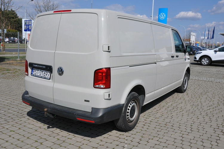 Volkswagen Transporter 2.0TDI 150KM Furgon 6-G SalonPL 1wł Klimatyzacja Hak zdjęcie 10