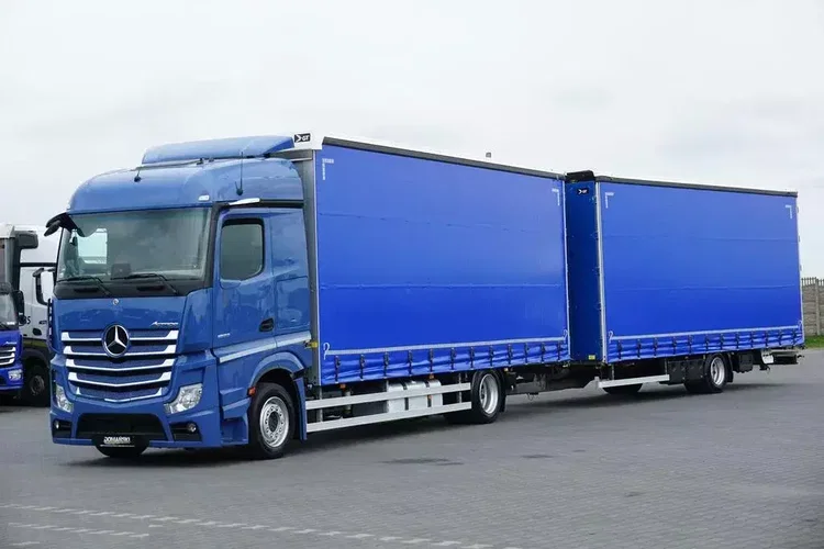 Mercedes ACTROS / 1833 / ACC / MP 5 / EURO 6 / ZESTAW PRZEJAZDOWY 120 M3 zdjęcie 1
