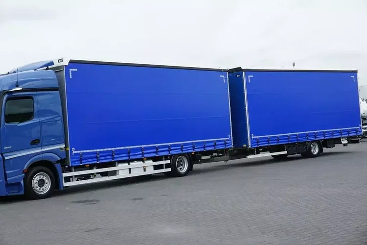 Mercedes ACTROS / 1833 / ACC / MP 5 / EURO 6 / ZESTAW PRZEJAZDOWY 120 M3 zdjęcie 3