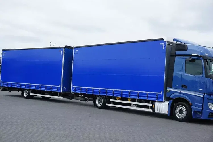 Mercedes ACTROS / 1833 / ACC / MP 5 / EURO 6 / ZESTAW PRZEJAZDOWY 120 M3 zdjęcie 4