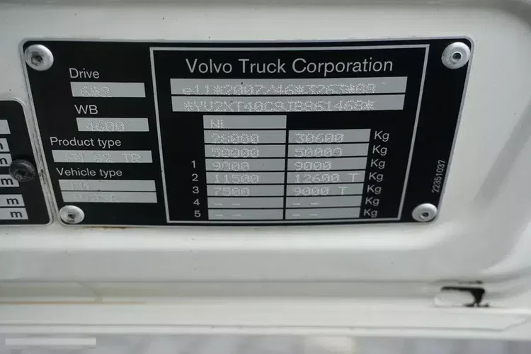 Volvo FM / 500 / 6 X 2 / SKRZYNIOWY + HDS / HIAB 232 E-6 / WYSIĘG 17 M / OŚ SKRĘTNA zdjęcie 11