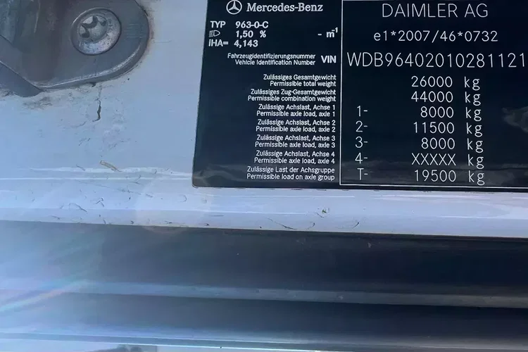 Mercedes AROCS 2536 eur6 FAUN VARIOPRSS520 zdjęcie 39