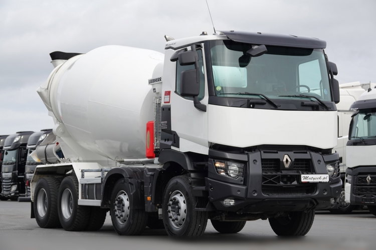 Renault C 380 / 8X4 / BETONOMIESZARKA / GRUSZKA / LIEBHERR 9 M3 / EURO 6 / 2016 ROK zdjęcie 5