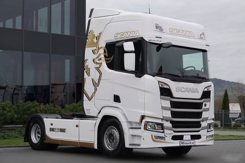 Scania R 450 / RETARDER / KLIMA POSTOJOWA / OPONY 100% /  SPROWADZONA / PO KONTRAKCIE SERWISOWYM