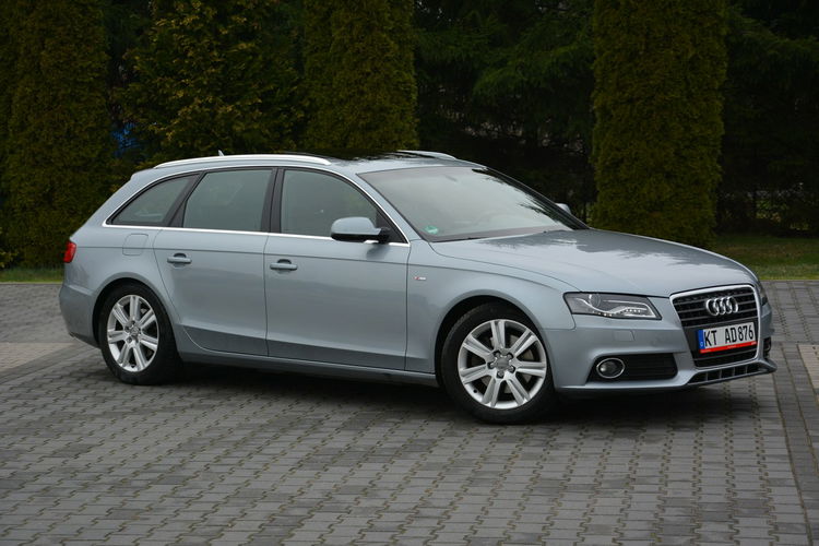 Audi A4 2,0T(180KM)S-Line Panorama Skóry Bi-xenon el.fotele Ledy Navi MMI ASO zdjęcie 11