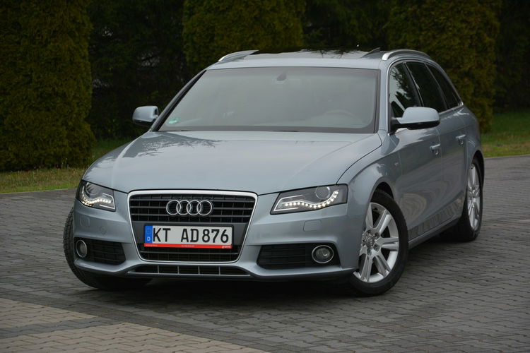 Audi A4 2,0T(180KM)S-Line Panorama Skóry Bi-xenon el.fotele Ledy Navi MMI ASO zdjęcie 2