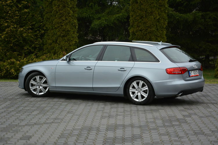 Audi A4 2,0T(180KM)S-Line Panorama Skóry Bi-xenon el.fotele Ledy Navi MMI ASO zdjęcie 6