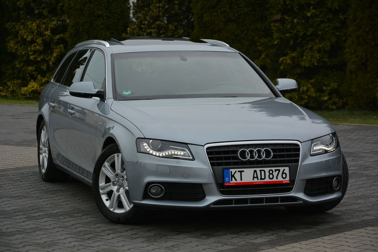 Audi A4 2,0T(180KM)S-Line Panorama Skóry Bi-xenon el.fotele Ledy Navi MMI ASO zdjęcie 9
