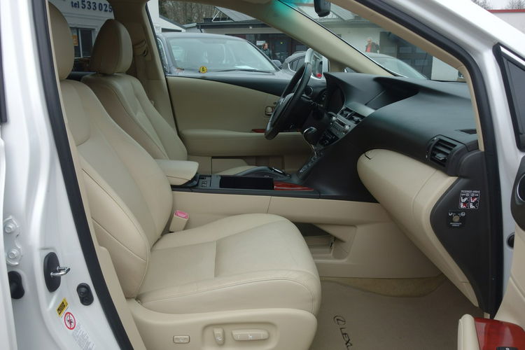 RX Lexus RX-450 hybryda 3.5 249km skóry automat zadbany zdjęcie 13
