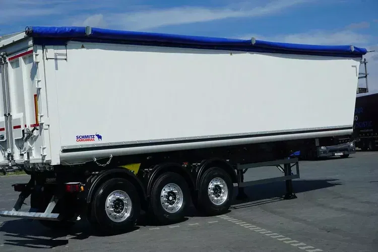 Schmitz WYWROTKA / 52 M3 / OŚ PODNOSZONA / JAK NOWA zdjęcie 19