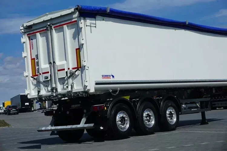 Schmitz WYWROTKA / 52 M3 / OŚ PODNOSZONA / JAK NOWA zdjęcie 24