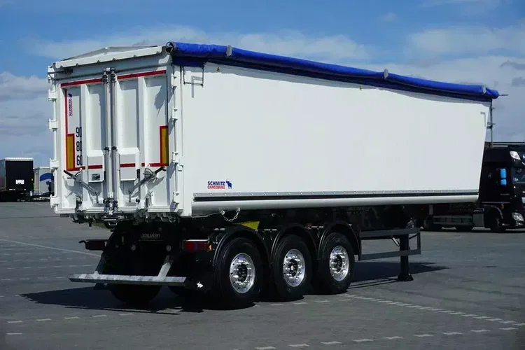 Schmitz WYWROTKA / 52 M3 / OŚ PODNOSZONA / JAK NOWA zdjęcie 5