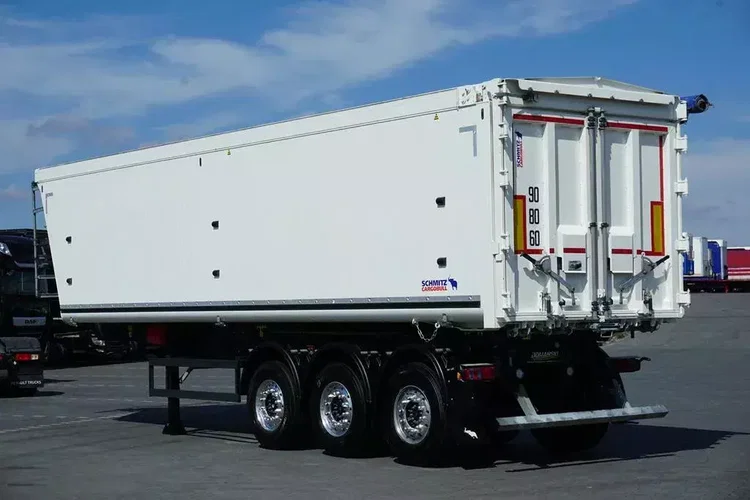 Schmitz WYWROTKA / 52 M3 / OŚ PODNOSZONA / JAK NOWA zdjęcie 6