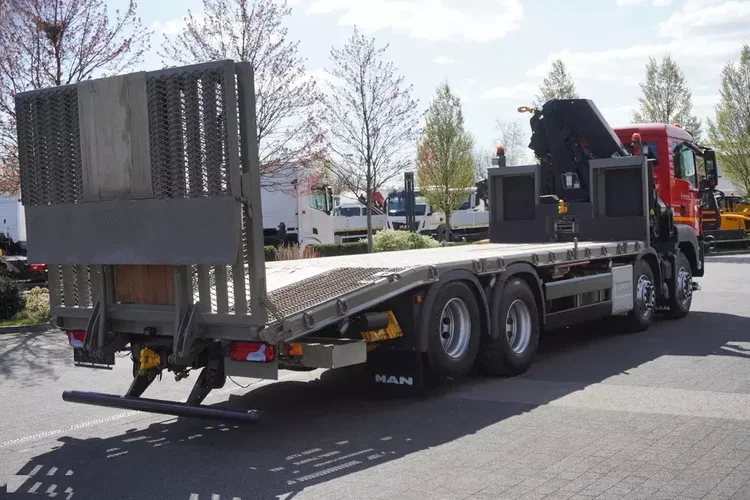 MAN TGS 35.360 E6 8x2 / HDS HIAB 166 E-2 5900 KG - 47 MTH / 160 tys. km / oś podnoszona zdjęcie 12