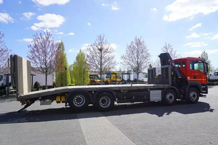 MAN TGS 35.360 E6 8x2 / HDS HIAB 166 E-2 5900 KG - 47 MTH / 160 tys. km / oś podnoszona zdjęcie 13