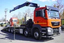 MAN TGS 35.360 E6 8x2 / HDS HIAB 166 E-2 5900 KG - 47 MTH / 160 tys. km / oś podnoszona zdjęcie 14