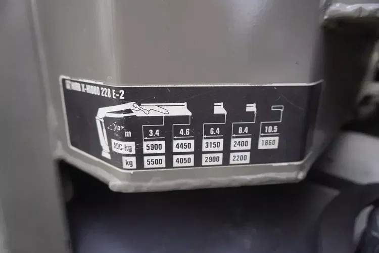 MAN TGS 35.360 E6 8x2 / HDS HIAB 166 E-2 5900 KG - 47 MTH / 160 tys. km / oś podnoszona zdjęcie 15