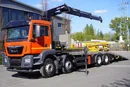 MAN TGS 35.360 E6 8x2 / HDS HIAB 166 E-2 5900 KG - 47 MTH / 160 tys. km / oś podnoszona zdjęcie 2
