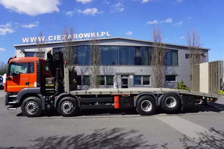 MAN TGS 35.360 E6 8x2 / HDS HIAB 166 E-2 5900 KG - 47 MTH / 160 tys. km / oś podnoszona zdjęcie 6