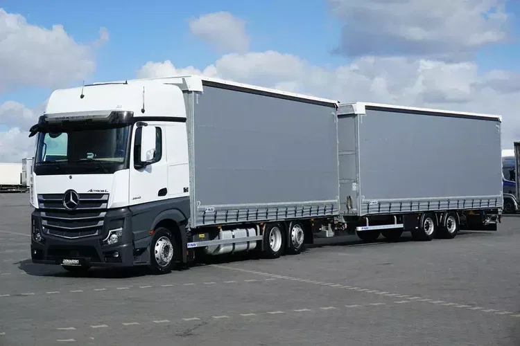 Mercedes ACTROS / 2542 / ACC / E 6 / MP 5 / ZESTAW PRZESTRZENNY / GIGA SPACE zdjęcie 1