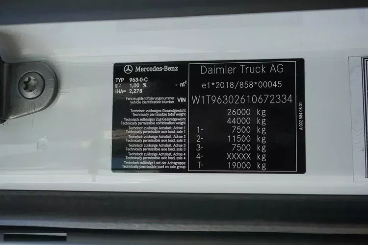 Mercedes ACTROS / 2542 / ACC / E 6 / MP 5 / ZESTAW PRZESTRZENNY / GIGA SPACE zdjęcie 11