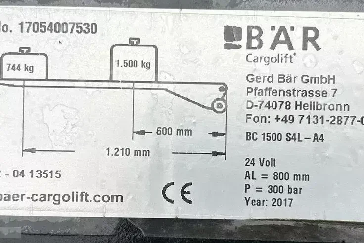 Iveco ZABUDOWA / KONTENER + WINDA / DŁ. 7,2 M zdjęcie 14