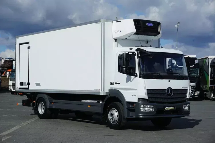 Mercedes ATEGO / 1524 / EURO 6 / CHŁODNIA + WINDA / 16 PALET / ŁAD. 7765KG zdjęcie 1