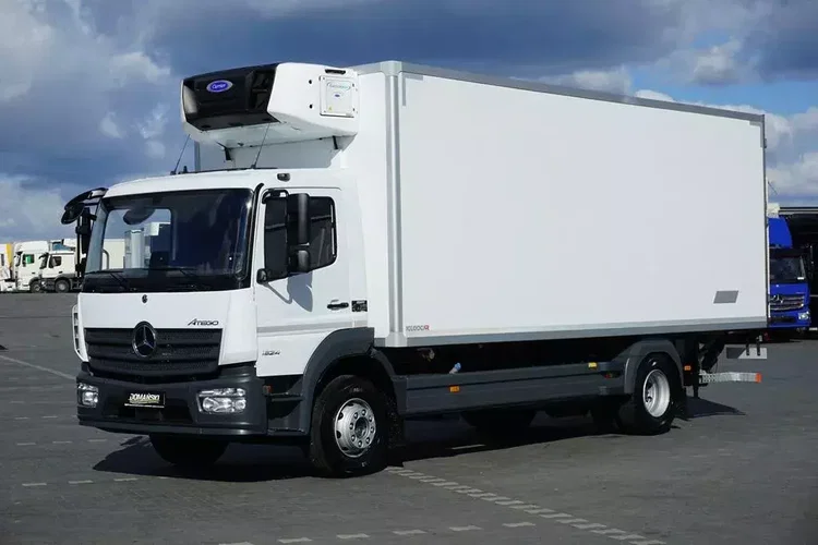 Mercedes ATEGO / 1524 / EURO 6 / CHŁODNIA + WINDA / 16 PALET / ŁAD. 7765KG zdjęcie 2