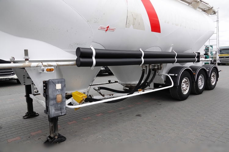 Spitzer CEMENTONACZEPA / 43 000 L / SILOS / 3 KOMORY / OSIE SAF / ALUFELGI zdjęcie 10