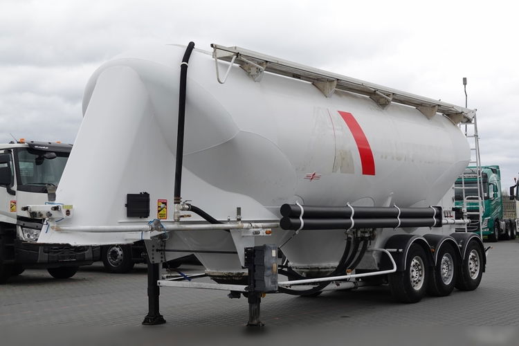Spitzer CEMENTONACZEPA / 43 000 L / SILOS / 3 KOMORY / OSIE SAF / ALUFELGI zdjęcie 2