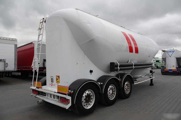 Spitzer CEMENTONACZEPA / 43 000 L / SILOS / 3 KOMORY / OSIE SAF / ALUFELGI zdjęcie 6