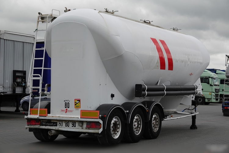 Spitzer CEMENTONACZEPA / 43 000 L / SILOS / 3 KOMORY / OSIE SAF / ALUFELGI zdjęcie 7