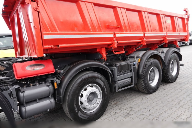 MAN DAF CF 85.410 / 8X4 / WYWROTKA 2 STR / MEILLER / BORDMATIC / HYDROBURTA / UAL SPROWADZONY zdjęcie 19