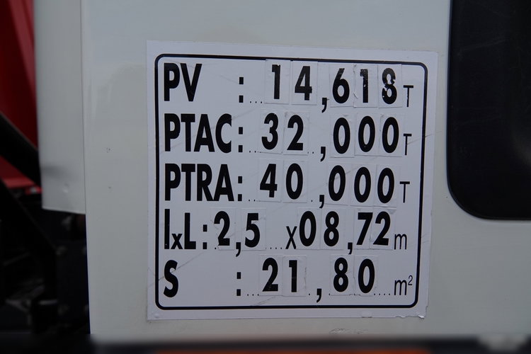 MAN DAF CF 85.410 / 8X4 / WYWROTKA 2 STR / MEILLER / BORDMATIC / HYDROBURTA / UAL SPROWADZONY zdjęcie 47