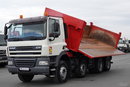 MAN DAF CF 85.410 / 8X4 / WYWROTKA 2 STR / MEILLER / BORDMATIC / HYDROBURTA / UAL SPROWADZONY zdjęcie 7