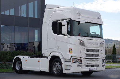 Scania R 450 / RETARDER / KLIMA POSTOJOWA / OPONY 100 % / PO KONTRAKCIE SERWISOWYM