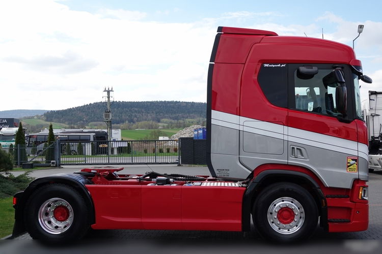 Scania R 500 / RETARDER / NISKA KABINA / FULL AIRMATIC / HYDRAULIKA / PO KONTRAKCIE SERWISOWYM zdjęcie 10