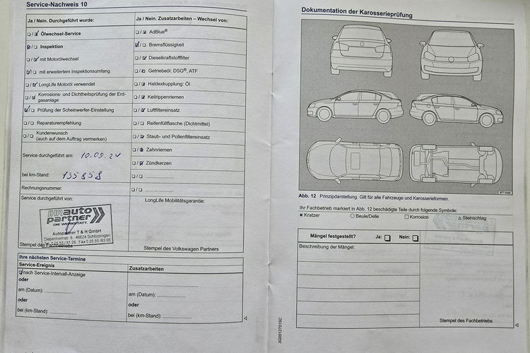 Volkswagen Golf Kompletna dokumentacja serwisowa, lakier oryginał 100% zdjęcie 27