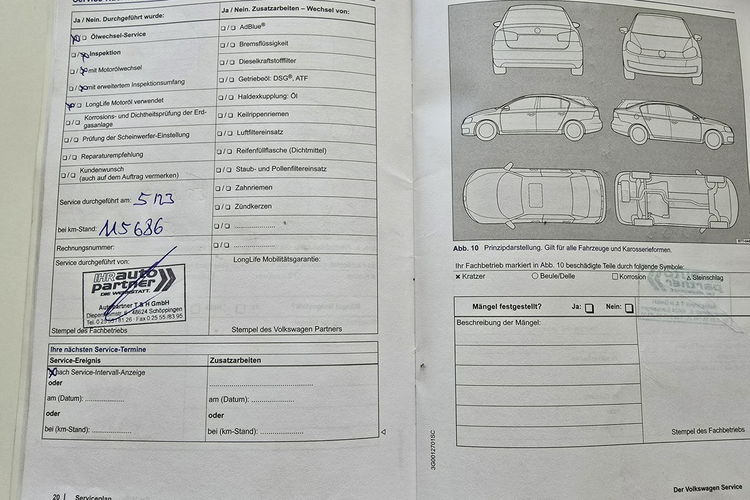 Volkswagen Golf Kompletna dokumentacja serwisowa, lakier oryginał 100% zdjęcie 29