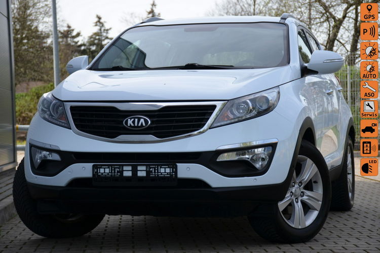 Kia Sportage Opłacona 1.6GDI 135KM Serwis Led Kamera Navi Keyless go zdjęcie 1