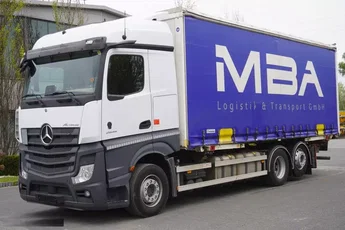 Mercedes Actros 2545 / 2021 / Firanka 18 EPAL / kab. sypialna