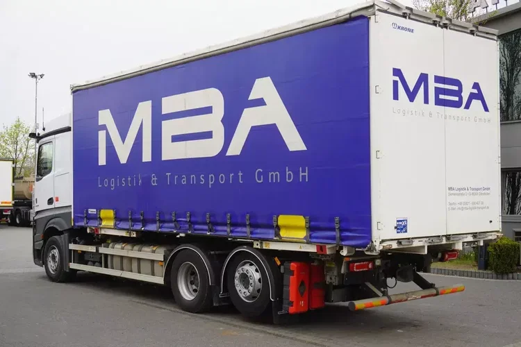 Mercedes Actros 2545 / 2021 / Firanka 18 EPAL / kab. sypialna zdjęcie 3