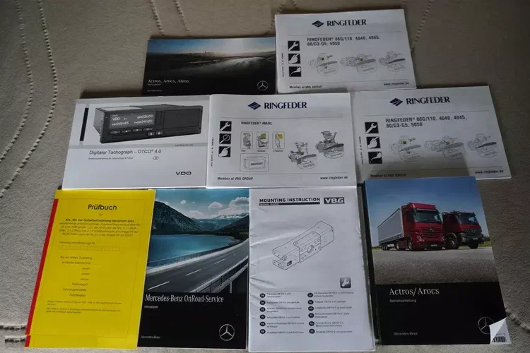 Mercedes Actros 2545 / 2021 / Firanka 18 EPAL / kab. sypialna zdjęcie 30