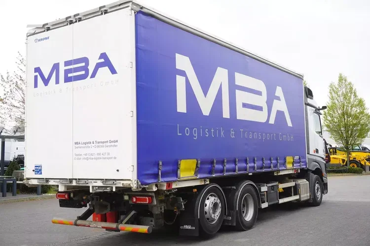 Mercedes Actros 2545 / 2021 / Firanka 18 EPAL / kab. sypialna zdjęcie 5