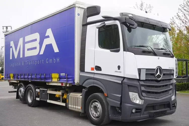 Mercedes Actros 2545 / 2021 / Firanka 18 EPAL / kab. sypialna zdjęcie 6