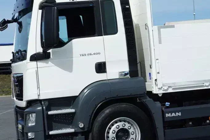 MAN TGS / 26.400 / 6 X 2 / SKRZYNIOWY + HDS / PALFINGER PK 22002 / OŚ SKRĘTNA zdjęcie 20