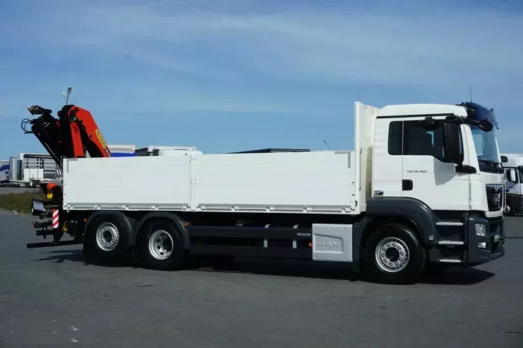 MAN TGS / 26.400 / 6 X 2 / SKRZYNIOWY + HDS / PALFINGER PK 22002 / OŚ SKRĘTNA zdjęcie 27
