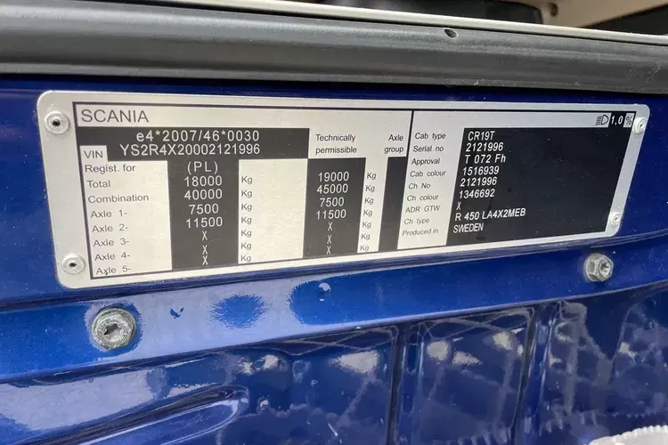 Scania R450 Topline King/ Mega/ LowDeck/ Zbiorniki 1400 l zdjęcie 7